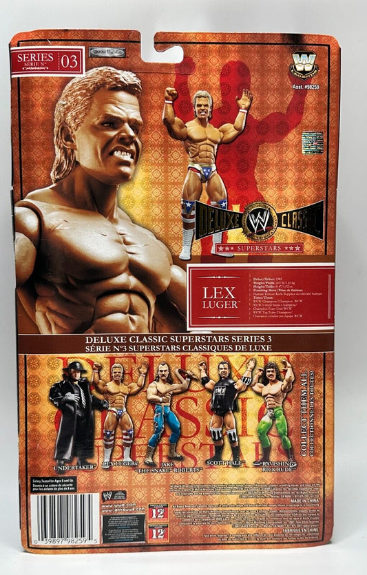 2007 WWE Jakks Pacific Deluxe Classic Superstars Series 3 Lex Luger