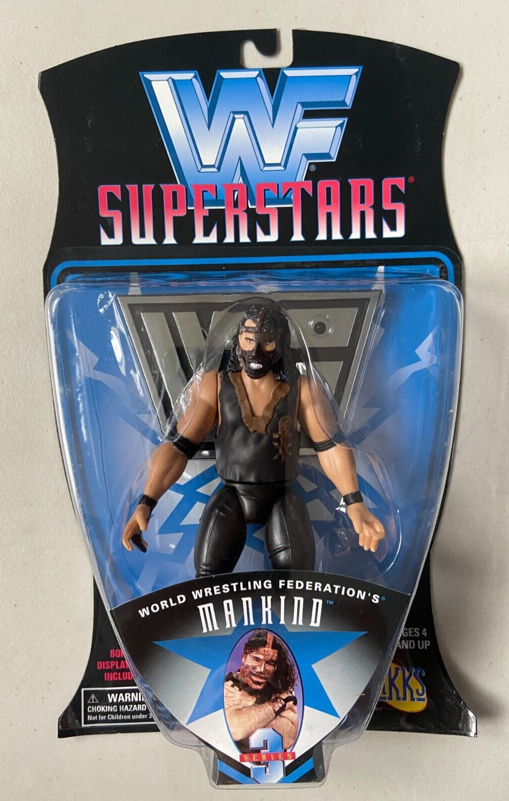 1997 WWF Jakks Pacific Superstars Series 3 Mankind – Wrestling