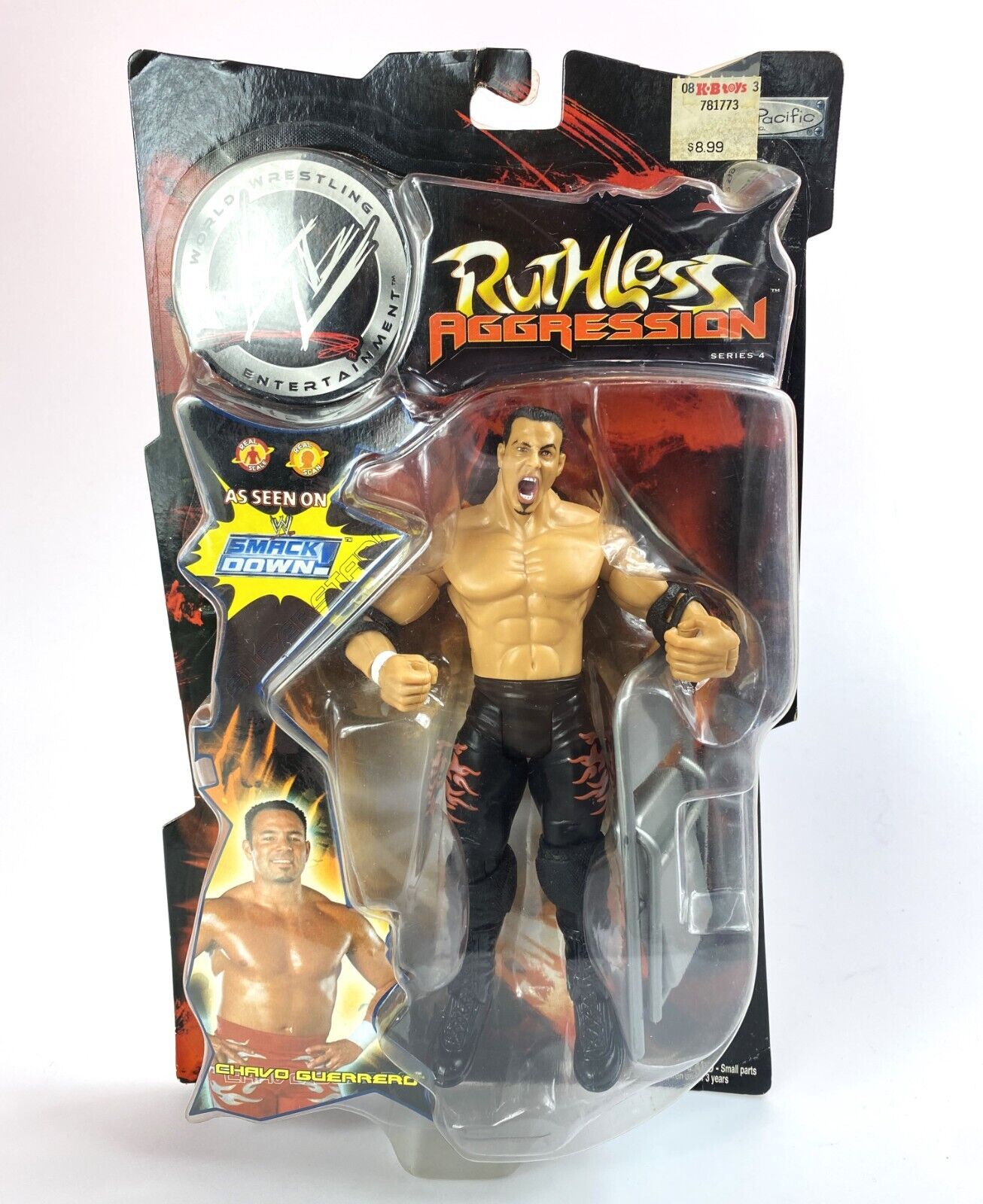 2003 WWE Jakks Pacific Ruthless Aggression Series 4 Chavo Guerrero [Rerelease]
