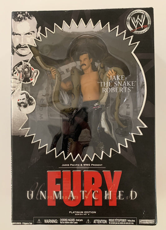 2008 WWE Jakks Pacific Unmatched Fury Series 9 Jake "The Snake" Roberts