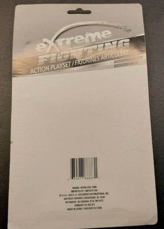 Extreme Fighting/X-Treme Action Wrestling Bootleg/Knockoff Mini Wrestlers & Wrestling Ring