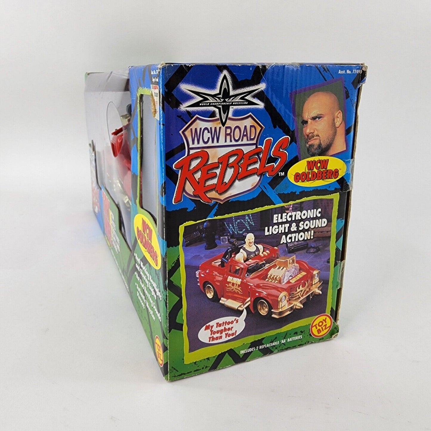 2000 WCW Toy Biz Road Rebels Goldberg