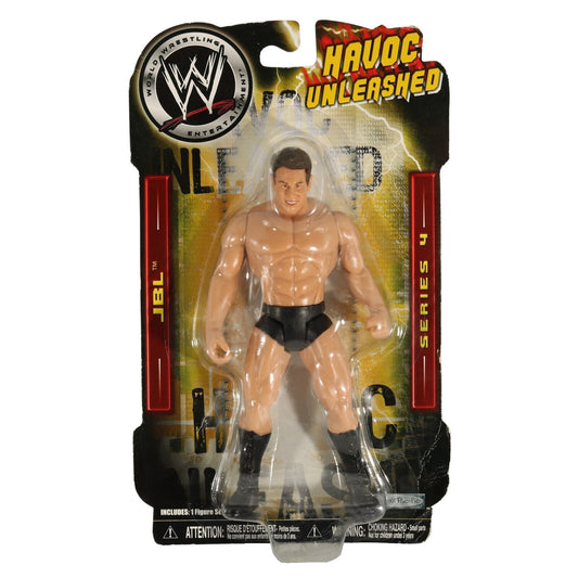 2008 WWE Jakks Pacific Bone-Crunching Action Havoc Unleashed Series 4 JBL