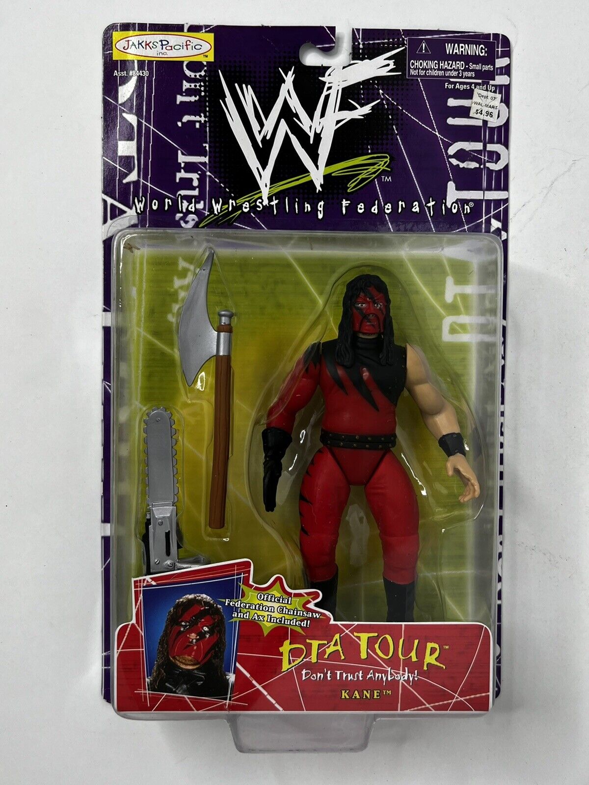 1999 WWF Jakks Pacific DTA Tour Series 1 Kane [Exclusive]