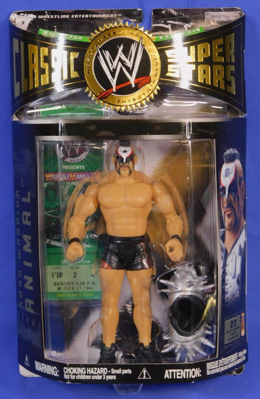 2006 WWE Jakks Pacific Classic Superstars Series 9 Road Warrior Animal