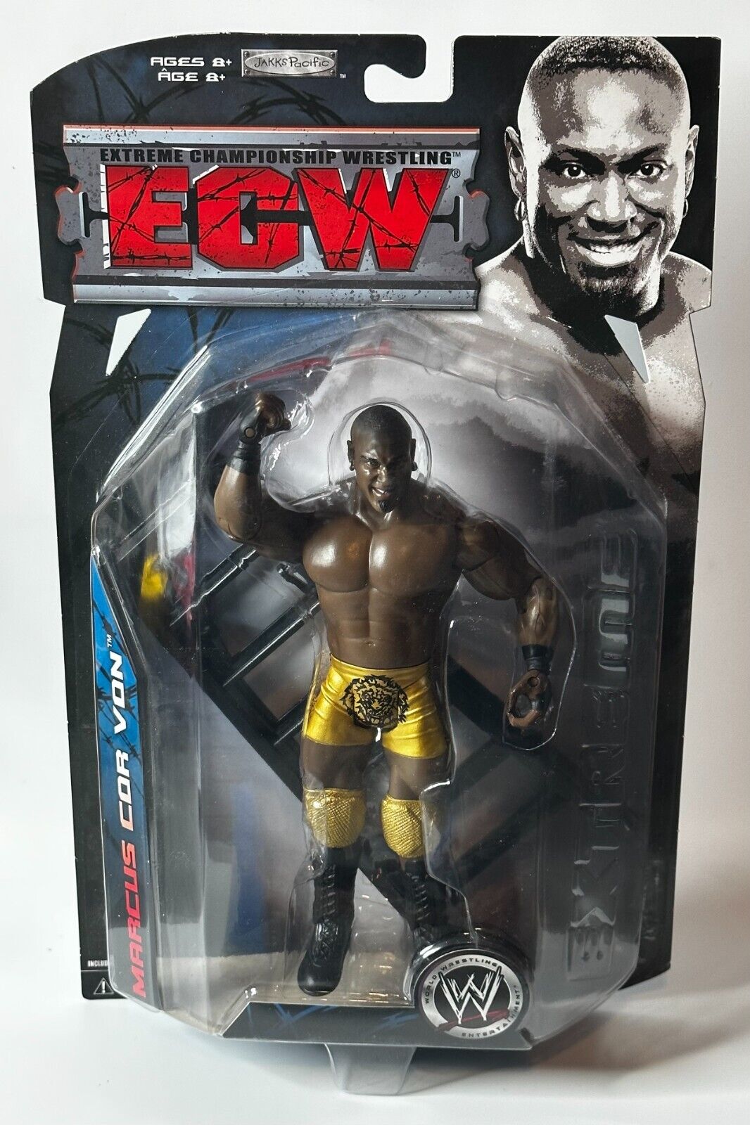 2007 WWE Jakks Pacific ECW Series 3 Marcus Cor Von