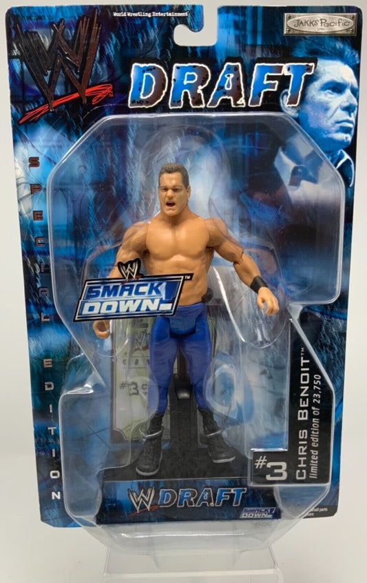 2002 WWE Jakks Pacific SmackDown! Draft Titantron Live Chris Benoit