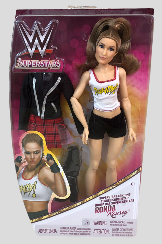 2018 WWE Mattel Superstar Fashions 12" Deluxe Ronda Rousey