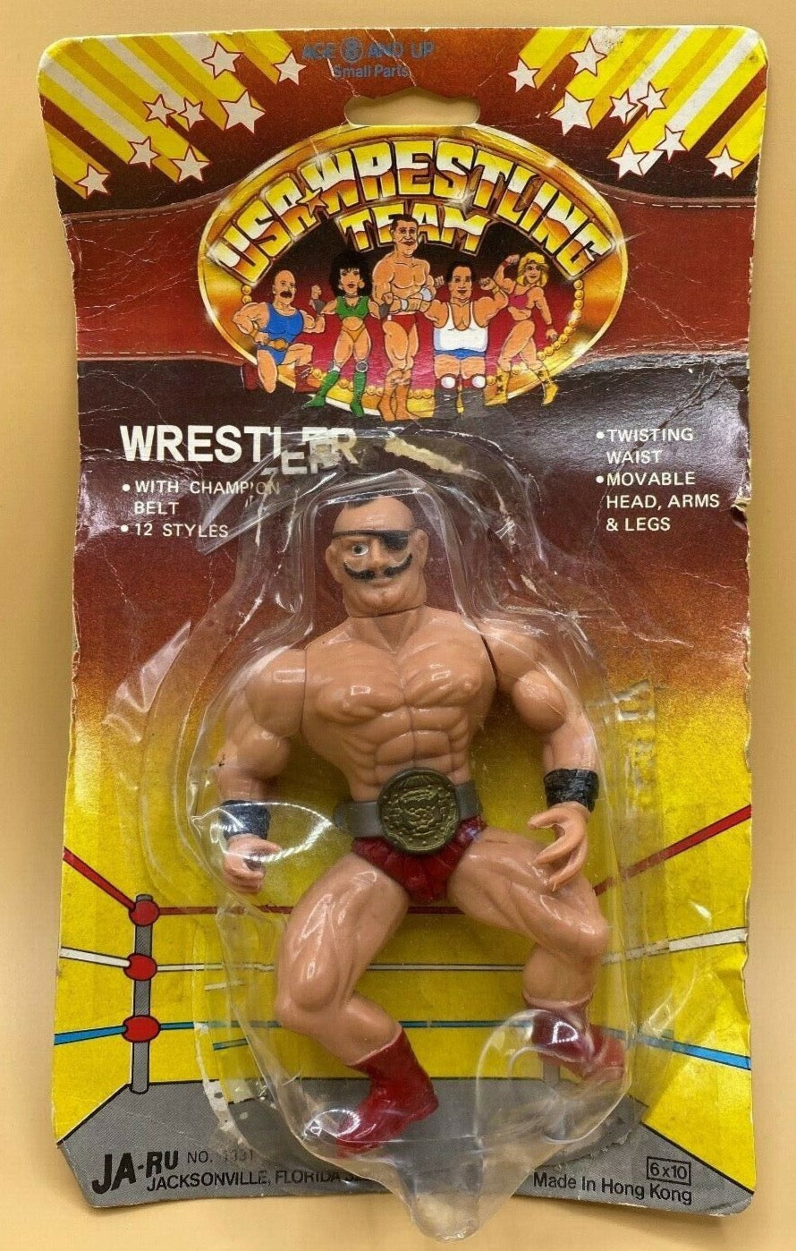Ja-Ru USA Wrestling Team Bootleg/Knockoff Wrestler – Wrestling Figure ...
