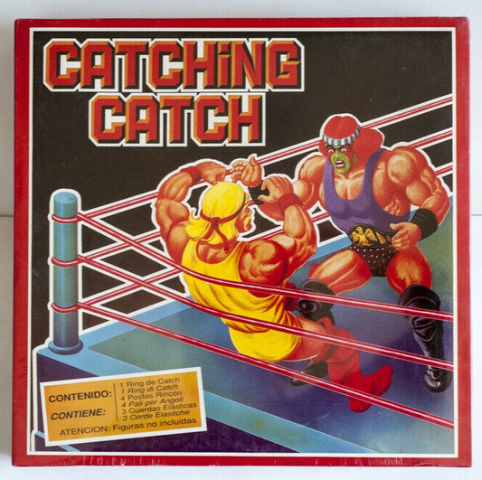 1990 Juguetes Falomir Catching Catch Bootleg/Knockoff Wrestling Ring