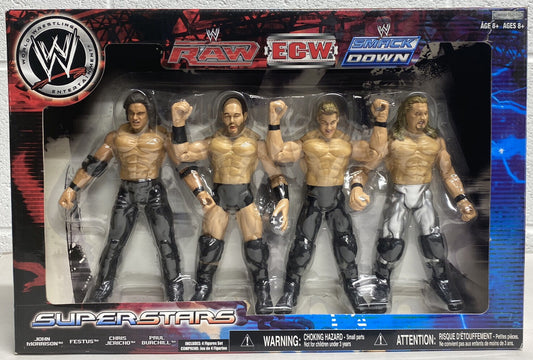 2008 WWE Jakks Pacific Titantron Live "Superstars" Box Set: John Morrison, Festus, Chris Jericho & Paul Burchill