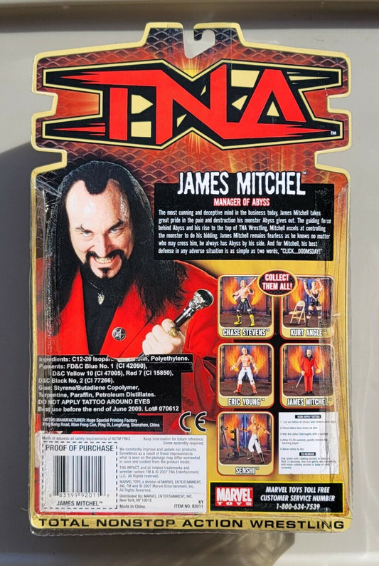 2007 Total Nonstop Action [TNA] Marvel Toys Series 8 James Mitchell