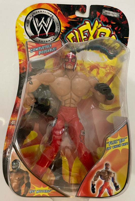 2003 WWE Jakks Pacific Flex 'Ems Series 4 Rey Mysterio
