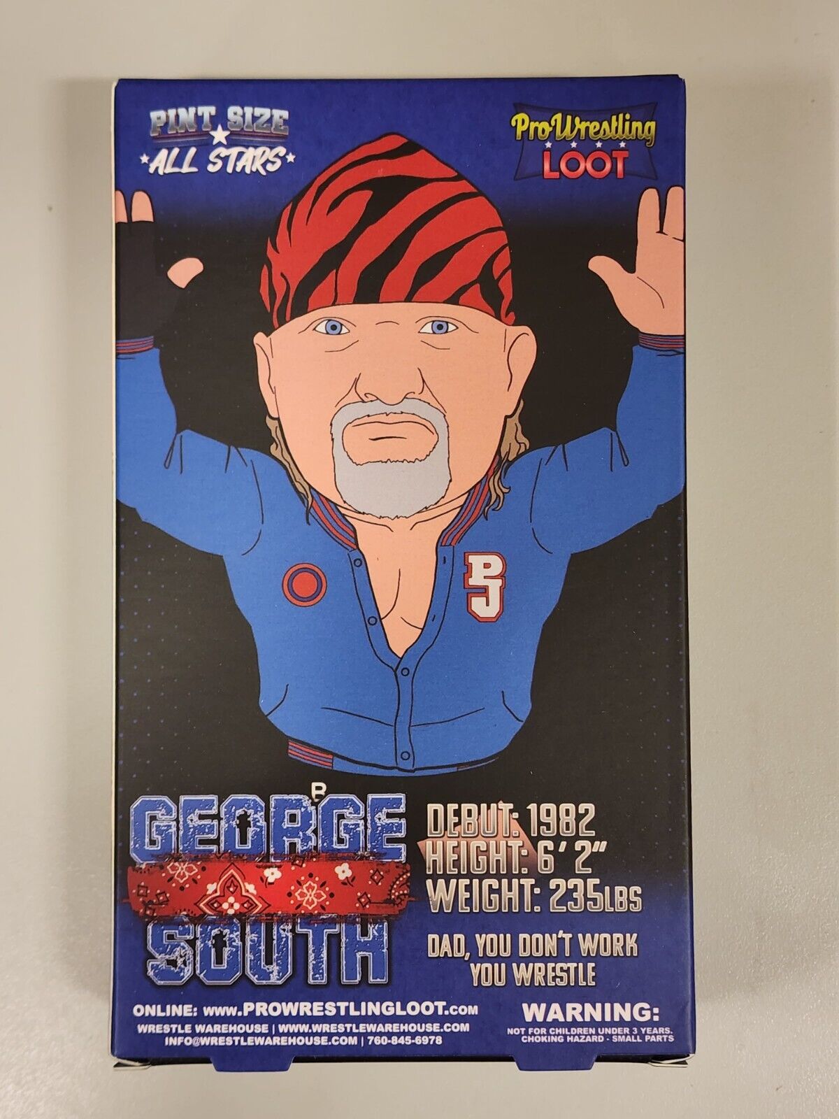 2022 Pro Wrestling Loot Pint Size All Stars George South [Chase]