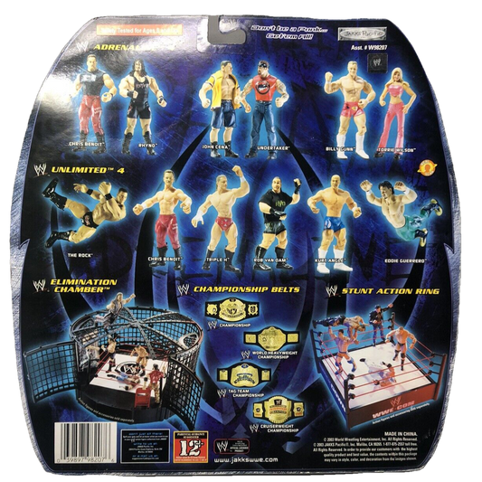 2004 WWE Jakks Pacific Adrenaline Series 4 Billy Gunn & Torrie Wilson