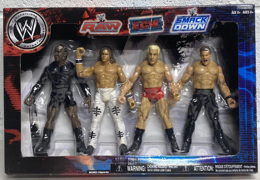 2008 WWE Jakks Pacific Titantron Live "Superstars" Box Set: MVP, John Morrison, Ric Flair & Chris Jericho