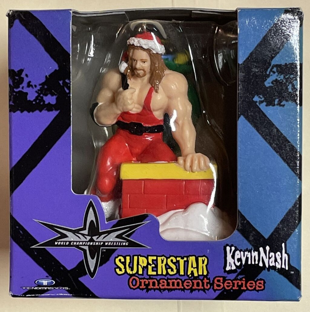 1999 WCW Trendmasters Superstar Ornament Series Kevin Nash