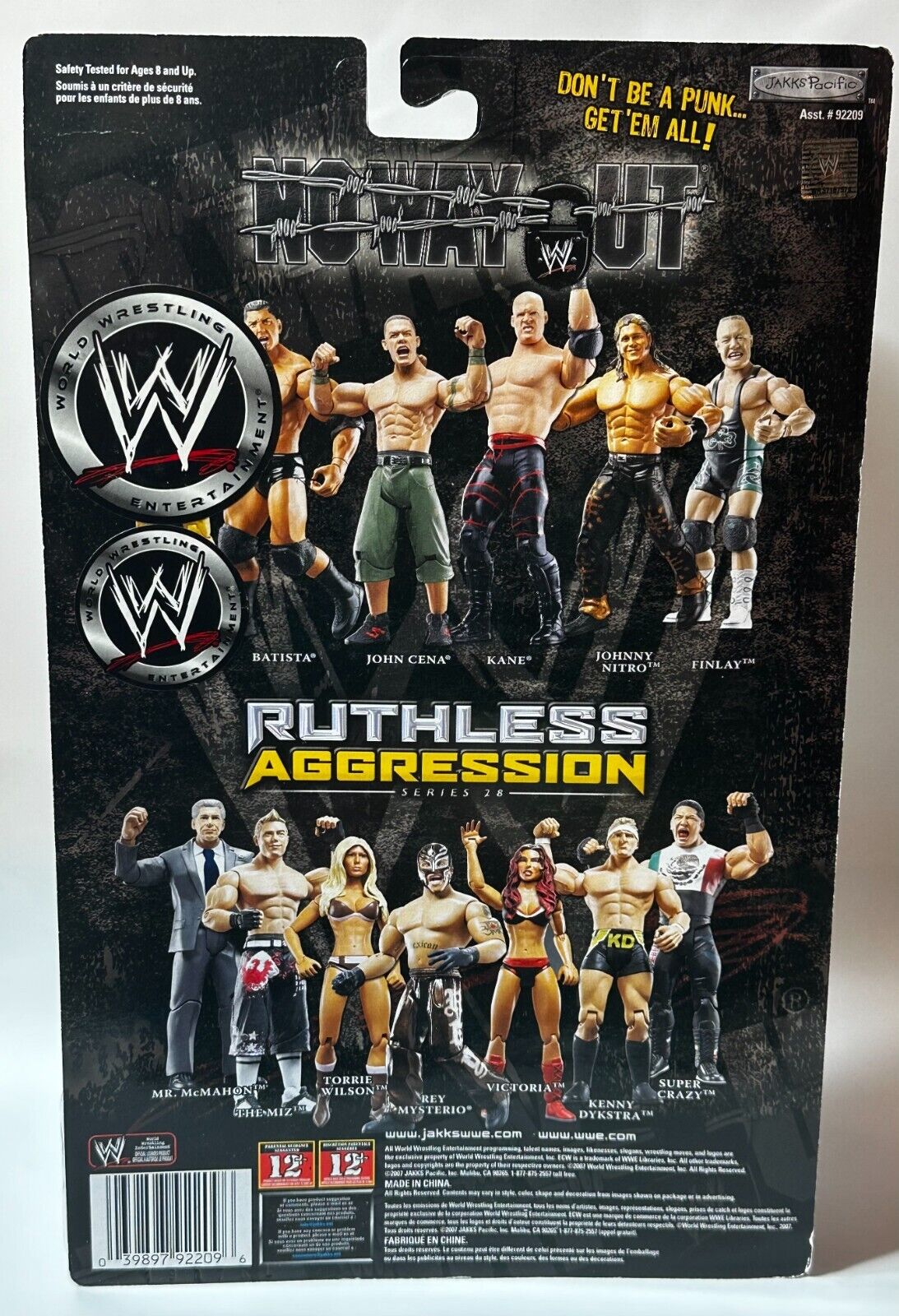 2007 WWE Jakks Pacific Ruthless Aggression Pay Per View Series 15 Kane