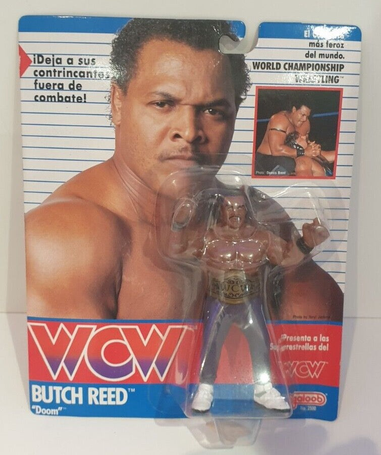1990 WCW Galoob Series 1 Butch Reed [With Plain Shoes] – Wrestling