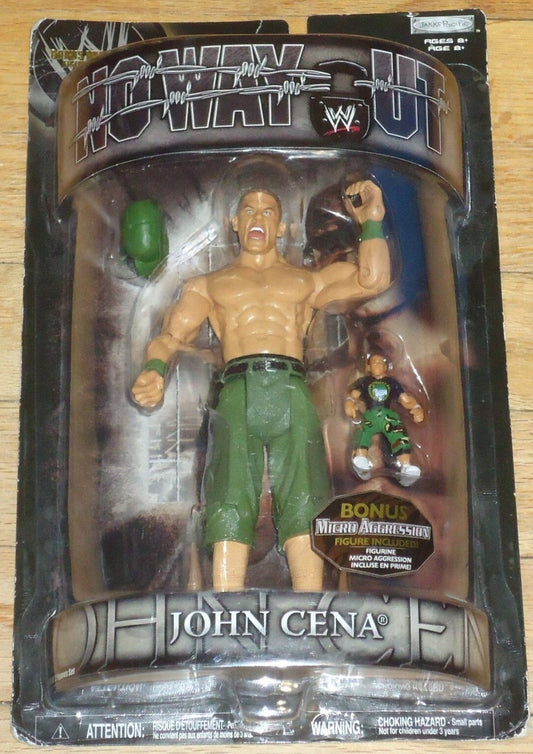 2007 WWE Jakks Pacific Ruthless Aggression Pay Per View Series 15 "No Way Out" John Cena [With Micro Aggression]