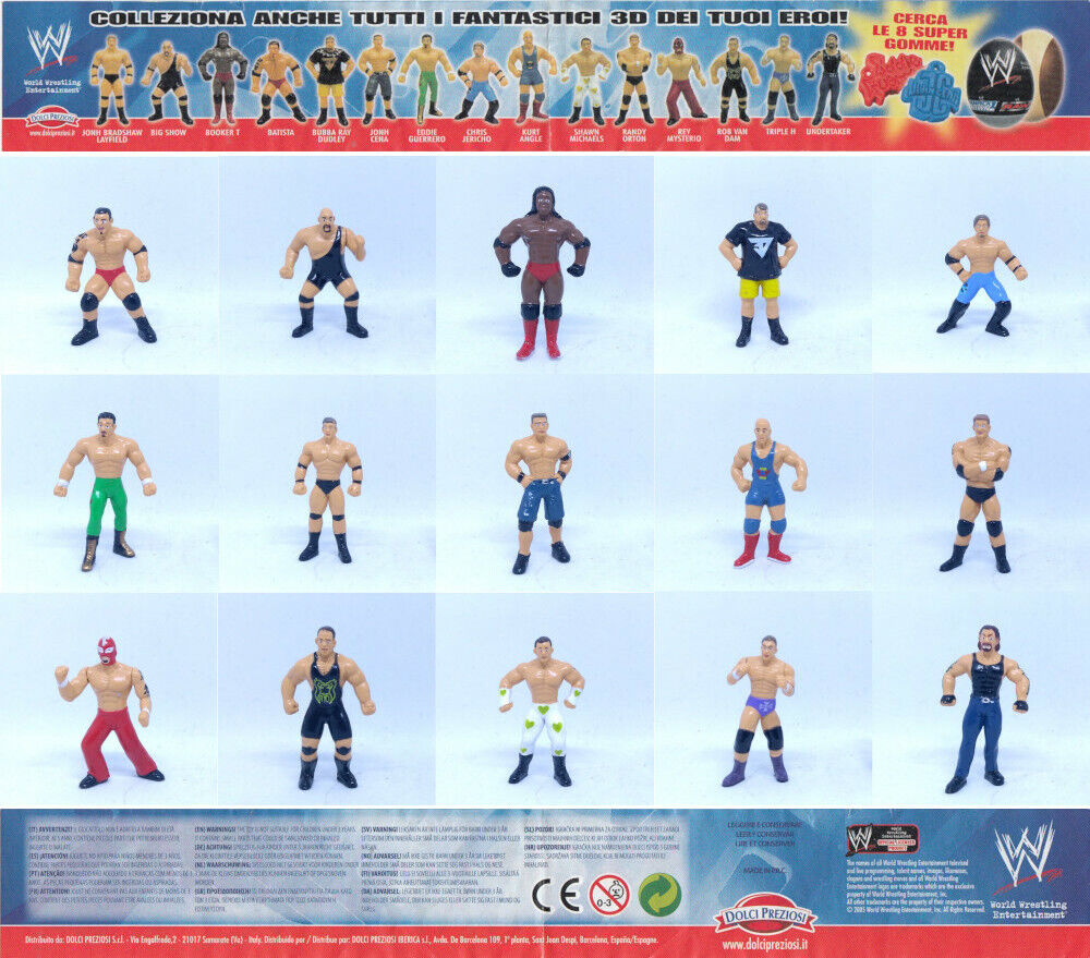 2005 WWE Dolci Preziosi Triple H Mini Figure