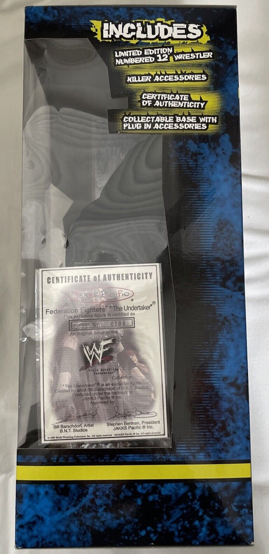 1999 WWF Jakks Pacific 12" Federation Fighters Limited Edition Series 1 Undertaker