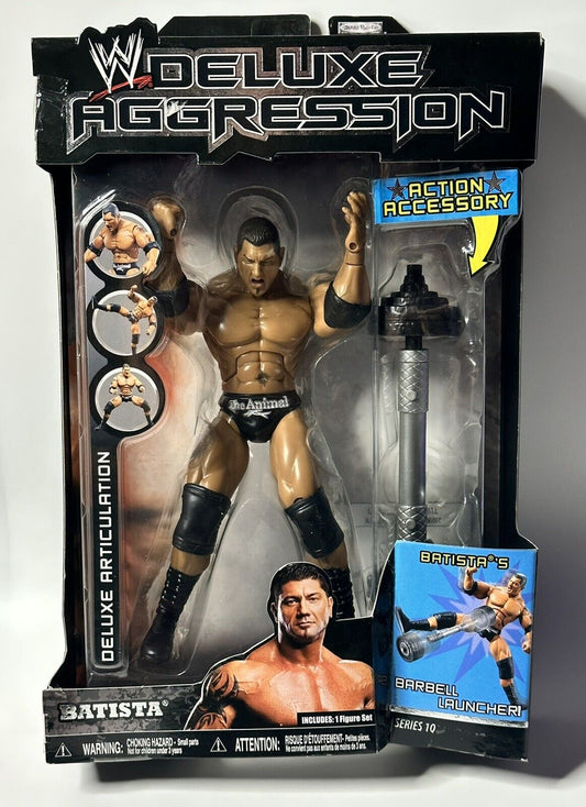 2007 WWE Jakks Pacific Deluxe Aggression Series 10 Batista