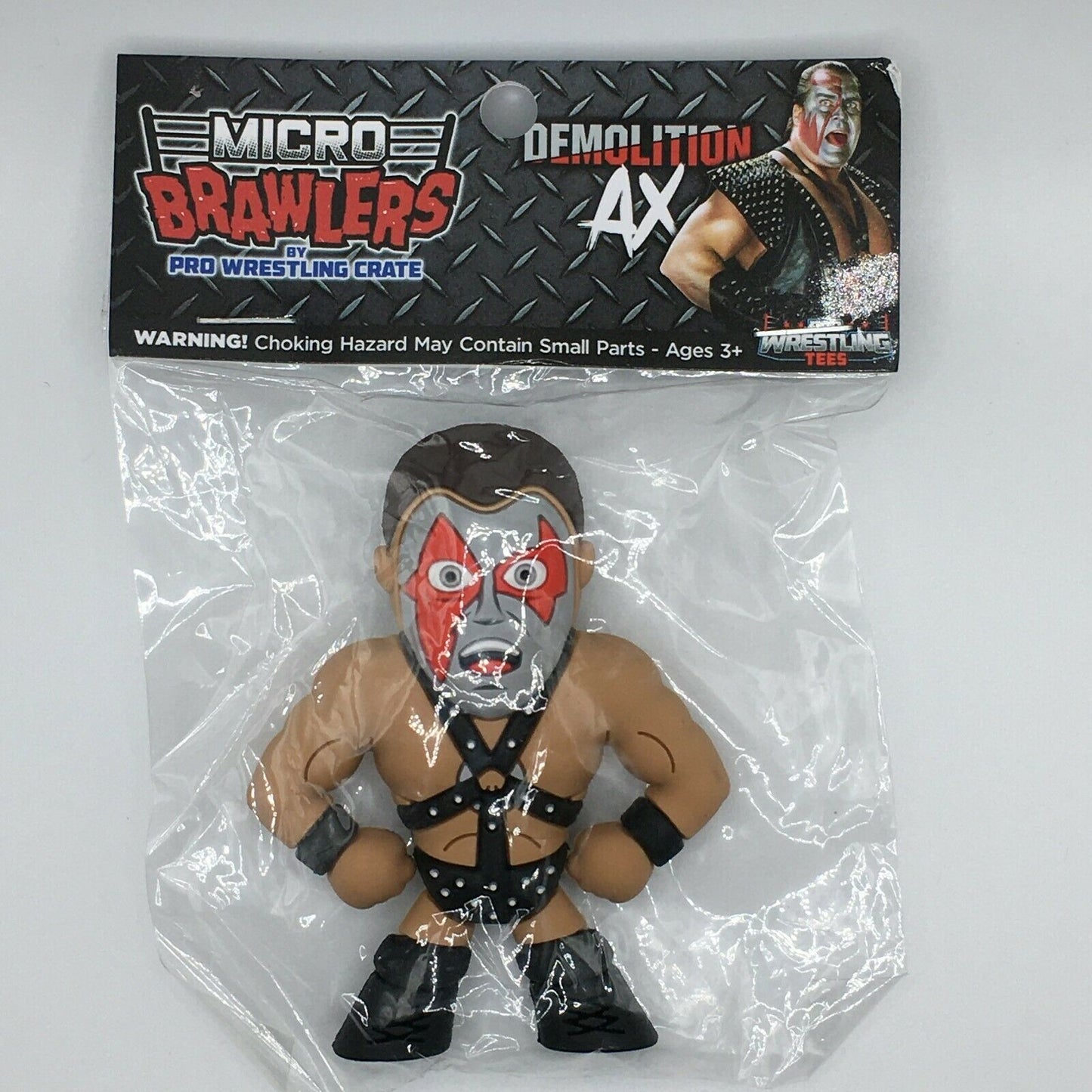 2019 Pro Wrestling Tees Crate Exclusive Micro Brawlers Demolition Ax [September]