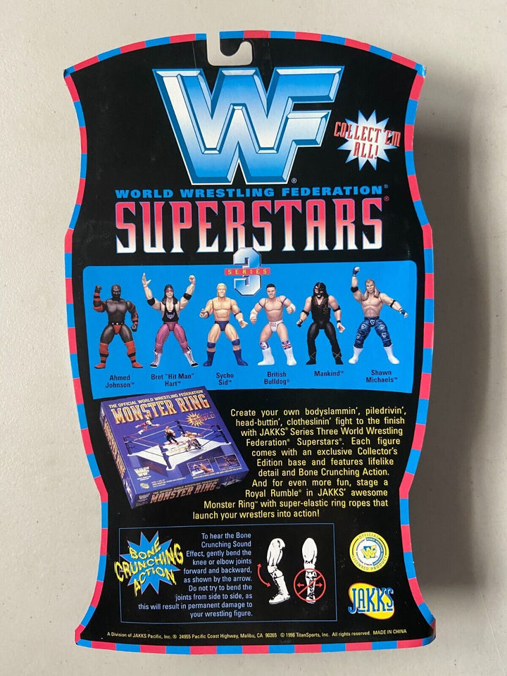 Jakks Pacific WWF/WWE BoneCrunching Action Wrestling Action Figures