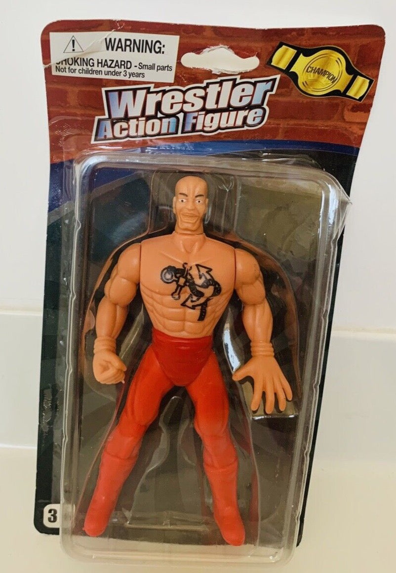 Momentum Brands Bootleg/Knockoff Wrestler Action Figure – Wrestling ...