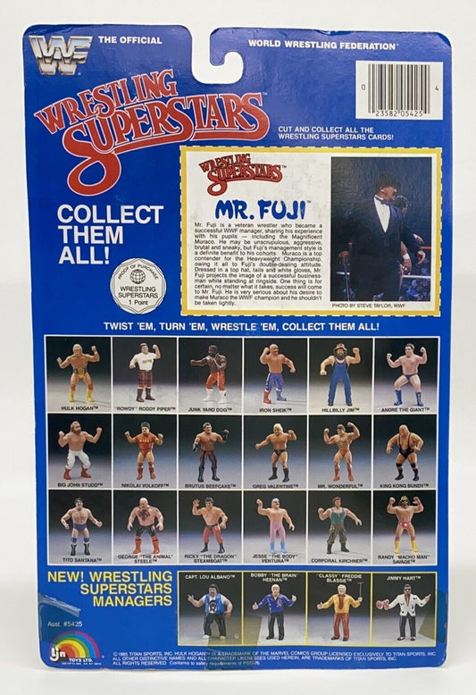 1986 WWF LJN Wrestling Superstars Series 3 Mr. Fuji