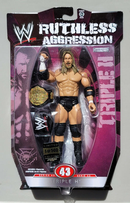 2009 WWE Jakks Pacific Ruthless Aggression Series 43 Triple H [Chase]