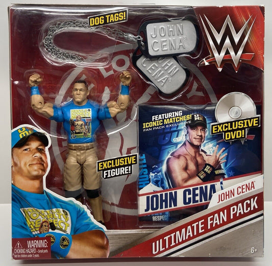 2017 WWE Mattel Basic Ultimate Fan Packs Series 1 John Cena Ultimate Fan Pack