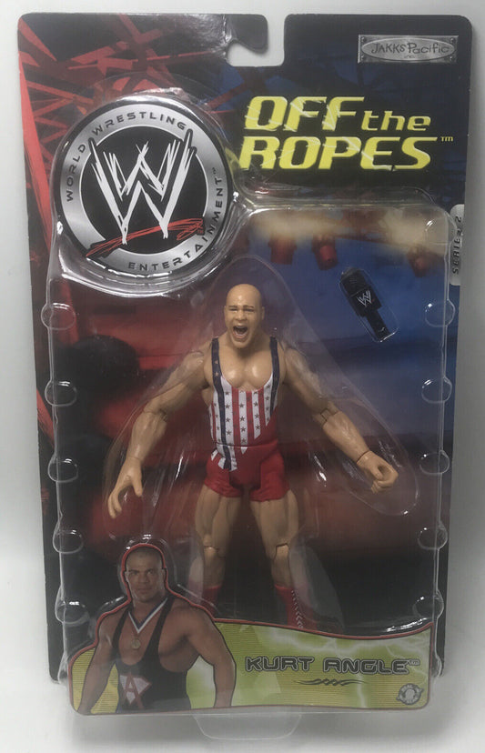 2003 WWE Jakks Pacific Titantron Live Off the Ropes Series 2 Kurt Angle