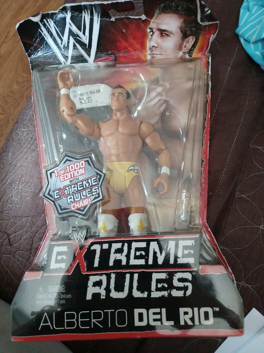 2011 WWE Mattel Basic Extreme Rules Alberto Del Rio [Chase]