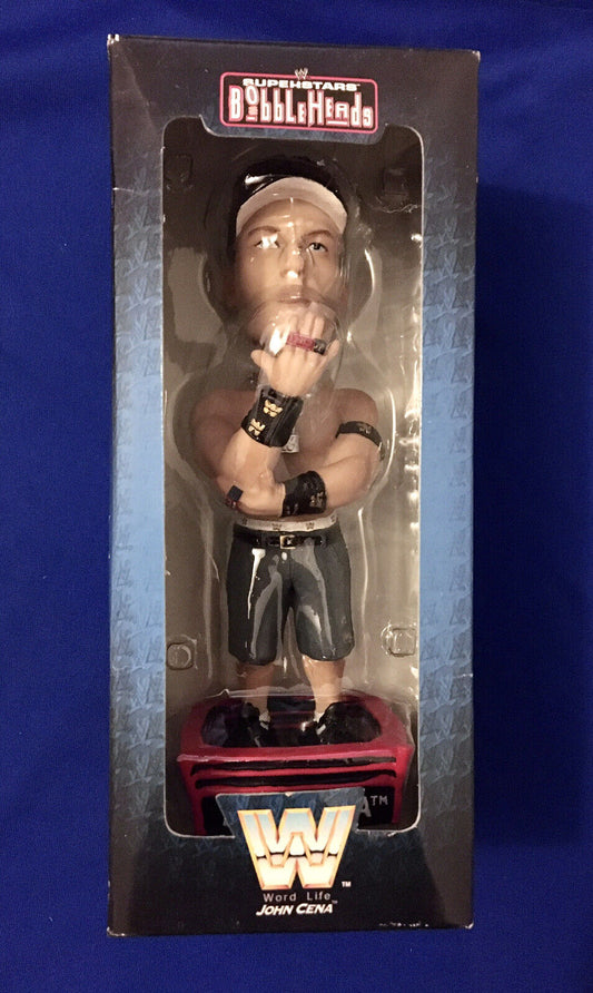 2004 WWE Bobble Dobbles WWE Shop Exclusive Superstars BobbleHeads John Cena