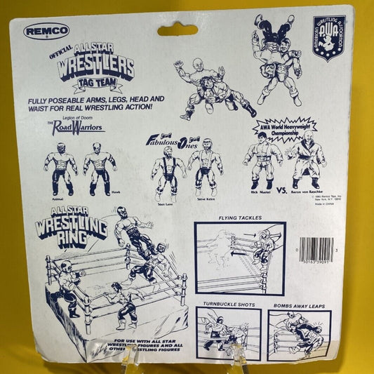 1985 AWA Remco All Star Wrestlers Series 1 Wave 2 Road Warriors: Animal & Hawk
