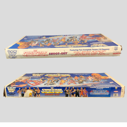 1991 WWF Remco Superstar Shoot-Out Board Game