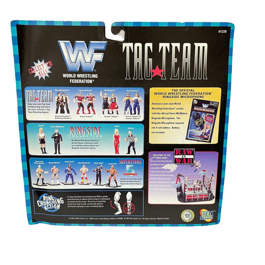 1997 WWF Jakks Pacific Tag Team Series 1 Legion of Doom: Hawk & Animal