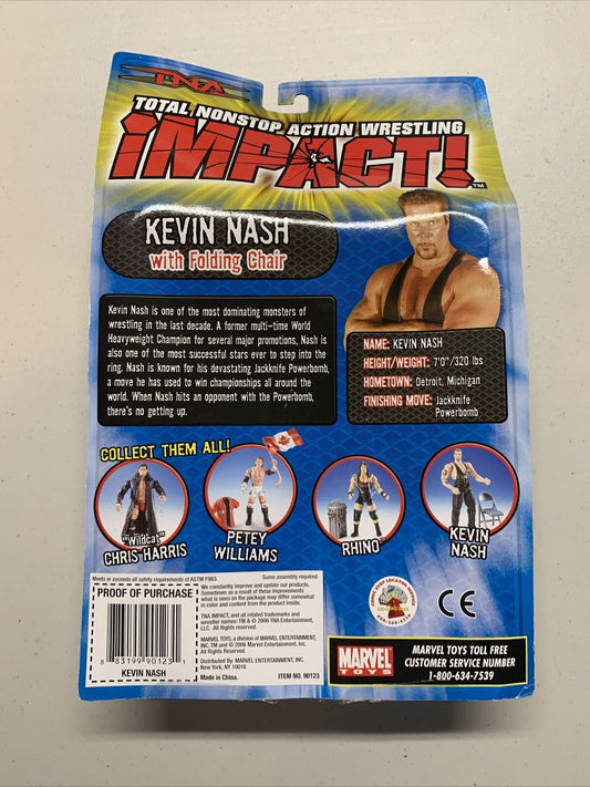 2006 Total Nonstop Action [TNA] Wrestling Impact! Marvel Toys Series 4 Kevin Nash