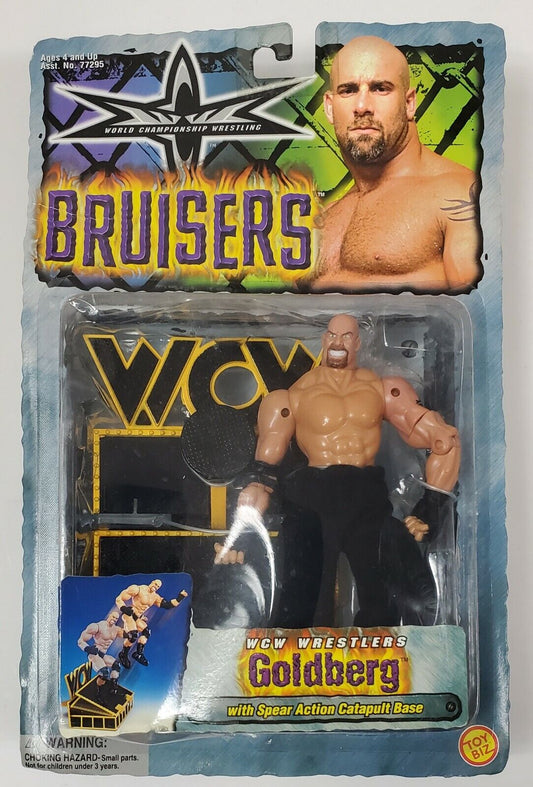 1999 WCW Toy Biz Bruisers Goldberg