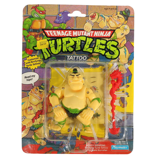 1991 Playmates Toys Teenage Mutant Ninja Turtles Tattoo