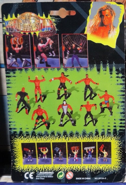 World Wrestling Bootleg/Knockoff WCW Toy Biz Steel Slammers 2-Pack [Sting & Lex Luger]