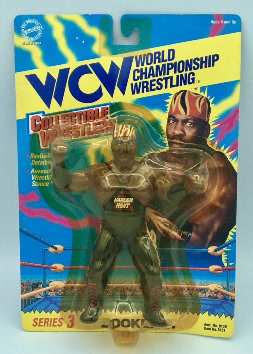 1996 WCW OSFTM Collectible Wrestlers [LJN Style] Series 3 Booker T [With Black Gear]