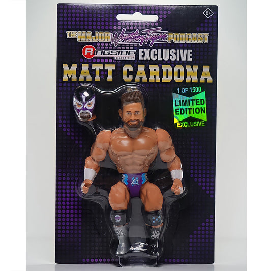 2022 Major Wrestling Figure Podcast Ringside Collectibles Exclusive Matt Cardona