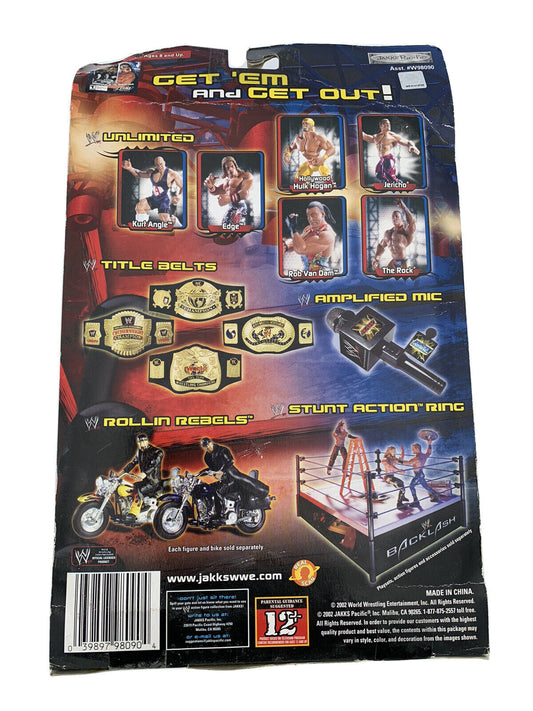 2002 WWE Jakks Pacific Unlimited Series 1 Hollywood Hulk Hogan