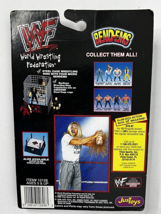 1999 WWF Just Toys Bend-Ems Series 11 Al Snow