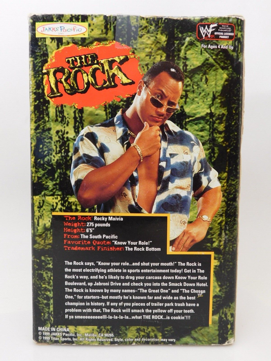 1999 WWF Jakks Pacific Titantron Live WWF.com Exclusive The Rock
