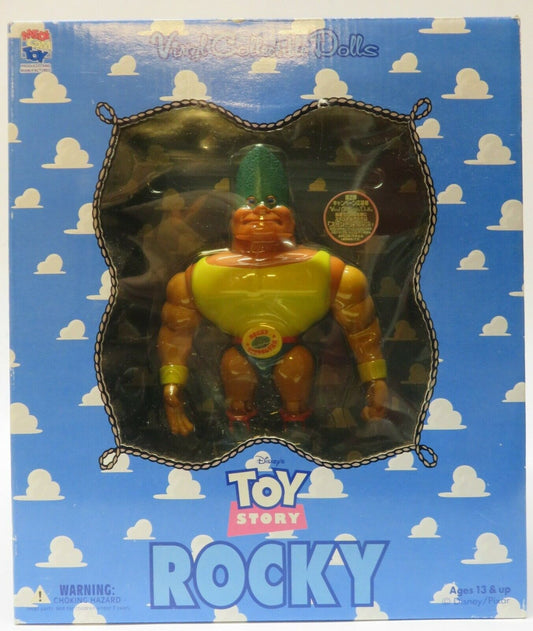 2002 Medicom Toy Disney's Toy Story Rocky the Wrestler Vinyl Collectible Doll