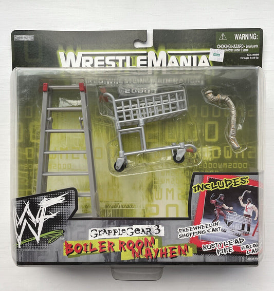 1999 WWF Jakks Pacific Grapple Gear Series 3: Boiler Room Mayhem